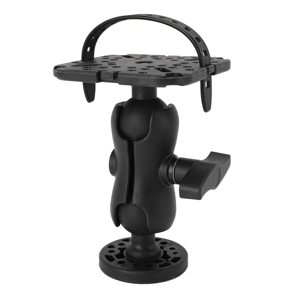 Fish Finder Mount Nylon Silicone Stable Clamping Ball Swivel Design Universal Marine Electronics Mou