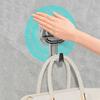 Wall Hanging Door Wall Vacuum Hooks Plastic Clothes Hangers Strong Suction Cup Hooks  for Household