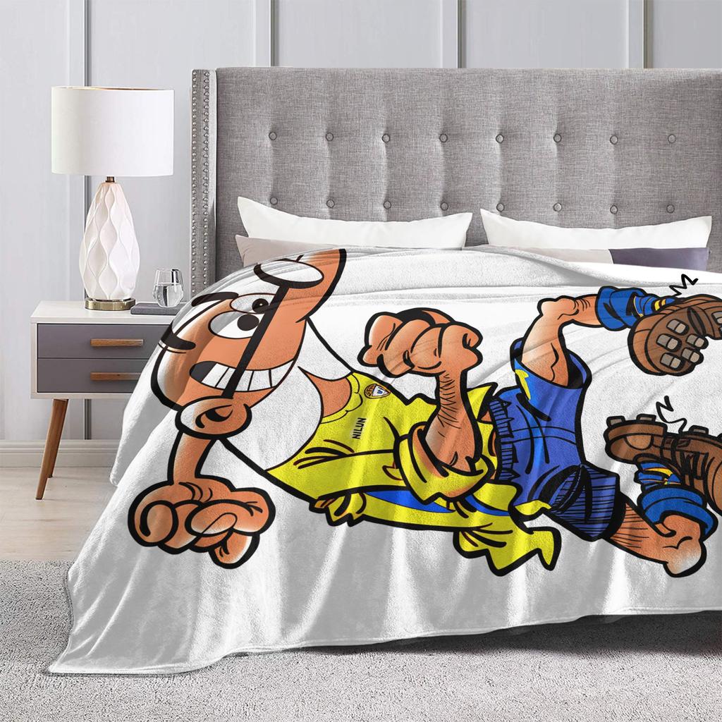 Mort & Phil Mortadelo y Filemón Blankets  Travel Office Flannel Bedding Throws For Home Decor Warm Custom DIY Quality Bedspread