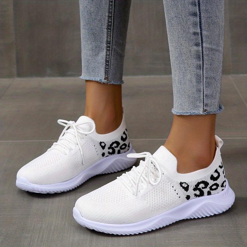 Summer Plus-size Women's Shoes, Soft-soled, Not Tiring To The Feet, Flying Woven Shoes, Casual Sports Shoes, Running Shoes