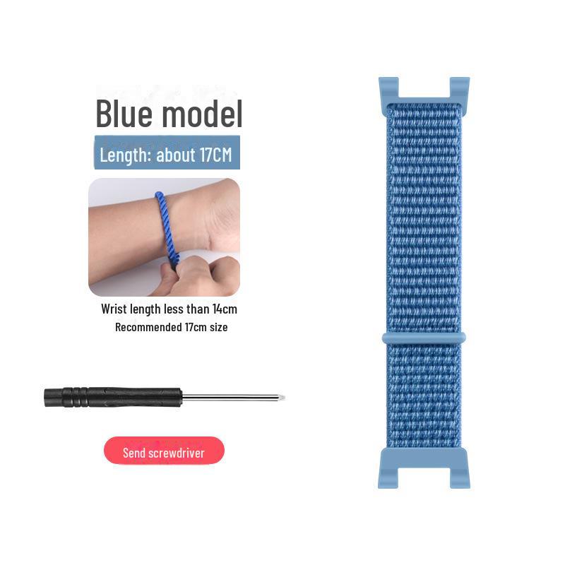 Compatible Nylon Loop Strap for Xiaomi Mi Rabbit 6/6X Kids' Phone Watch