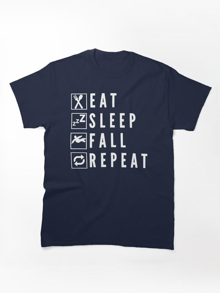 Fall Guys Eat Sleep Fall Repeat Classic T-Shirt