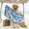 Bluey Family Adventure Beach Towel High Absorbency & Quick-Dry Comfortable Lightweight Perfect for Traveling Yoga Camping and Swimming