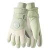 Soft Plush Thickened Gloves Oxford Cloth Finger Mittens Gift Unisex Windproof Gloves  Autumn