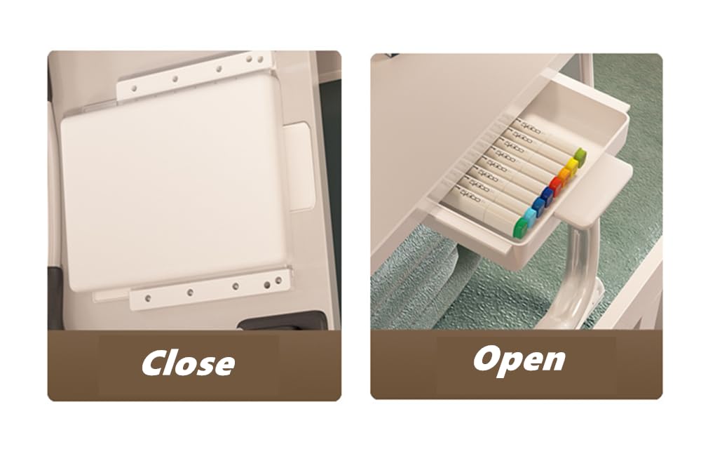 NEU Multifunktional Faltbar Sehr Mini Faltbar Niedrig Geeignet für Einzelbüro und PC-Studium Große Kapazität Faltbar Kompakt 70cm Lang x 48cm Breit x 36cm