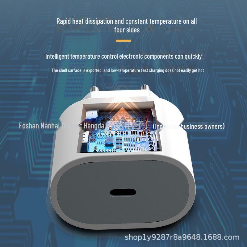 CE Certified Fast Charger 12W/20W/30W for Apple & Huawei Phones (EU Standard)