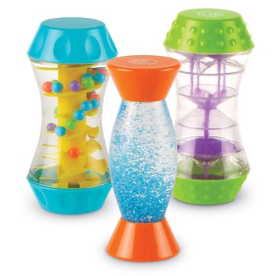 Learning Resources See, Hear, Touch Triple Bottle Sensory Play SEL Relaxation Toy LER5566 Authentic Product