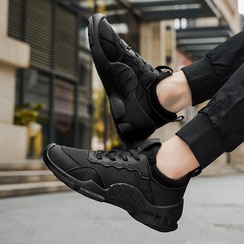 Men's Sporty Shoes Comfortable Breathable Outdoor Mesh Upgraded Version Lightweight Autumn Seasonal Casual Running Sneakers