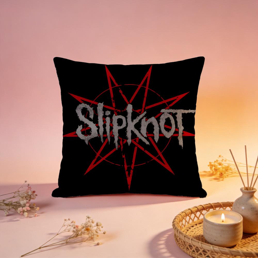 Fashion SSlipknotful Cushion Cover Comfortable Durable Pillow Cover MultiScene for Home Office Car Sofa