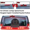 AHD 1080P Car Roof Top LED Brake Light Rear View Camera For Fiat Scudo Peugeot Expert Toyota Proace Citroen SpaceTourer 2006-16