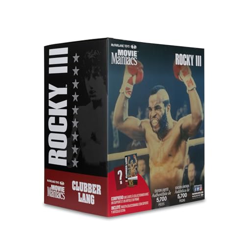 McFarlane - Movie Maniacs 6-inch Pose - Rocky Wave 2 - Clubber Lang (Rocky III)