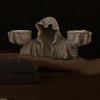 Wizard Candle Holder Silicone Mould For Resin Craft And Halloween Decorations