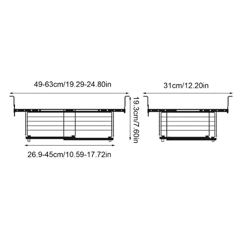 Στοιβαζόμενα Καλάθια Κατάψυξης Θήκη Οργάνωσης Κατάψυξης Δοχεία Κατάψυξης Υφή Χάλυβα Άνθρακα Κατάλληλο για Ψυγείο