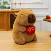 Cartoon Capybara Plush Toy Couple - Cute Small Gift Doll