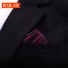 Men's Suit Accessories: Silk Pocket Square, Lapel Pin, and Scarf for Formal Wear and Wedding Gifts