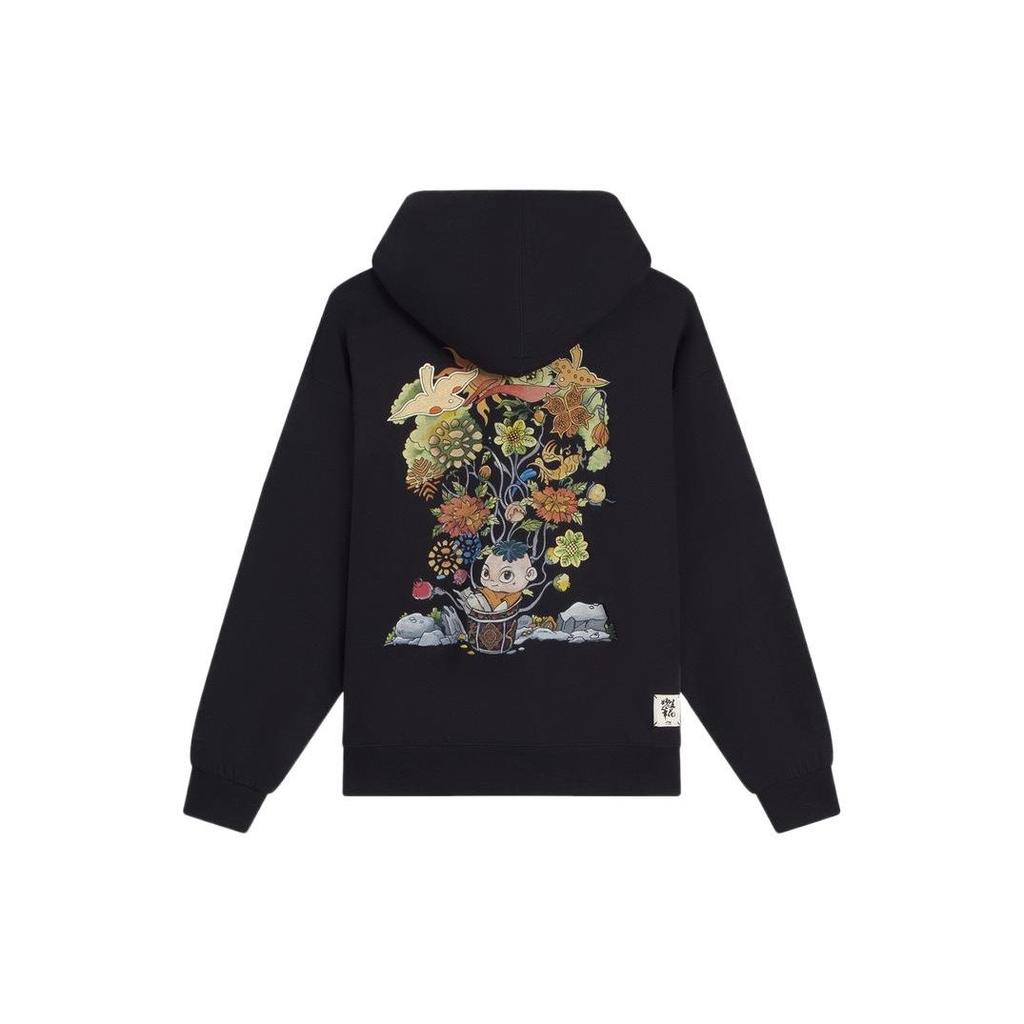 Li Ning Sports Life Collection Sweatshirt Unisex Black AWDS669-4