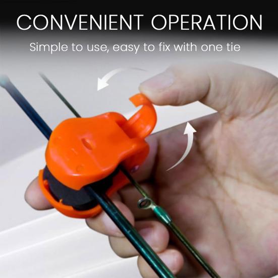 Portable Beach Fishing Pole Holder Compact Design Easy To Use Wall Mounted Fishing Pole Straps Multifunctional Rod Holder