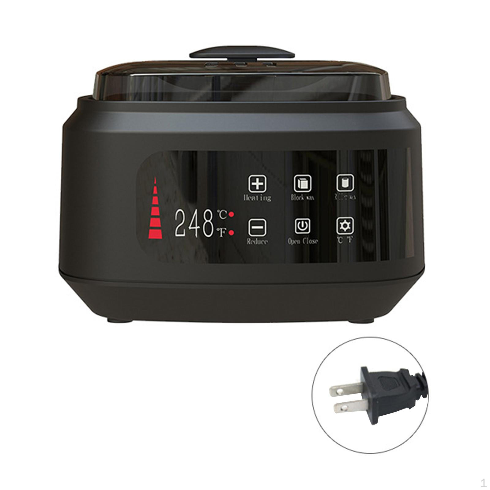 

Электрический нагреватель для женщин мужчин для удаления волос регулируемая температура чёрный