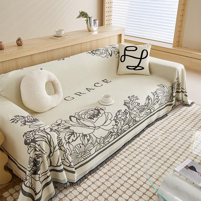 Square Sofa Cover Cloth All Inclusive Universal Dustproof All Season Blanket Cover