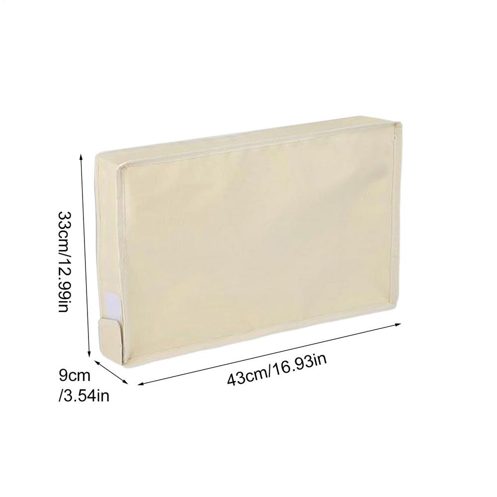 

Window AC Unit Cover Adjustable Windproof Dust-proof Protection Winter Insulation Air Conditioner Cover For Dorm Office червоний