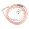 LINSOUL TRIPOWIN Karen Earphone Cable with 2.5mm3.5mm4.4mm Gold-Plated Plugs and QDCMMCX0.78mm 2-Pin Connectors (MMCX, 4.4mm Plug)