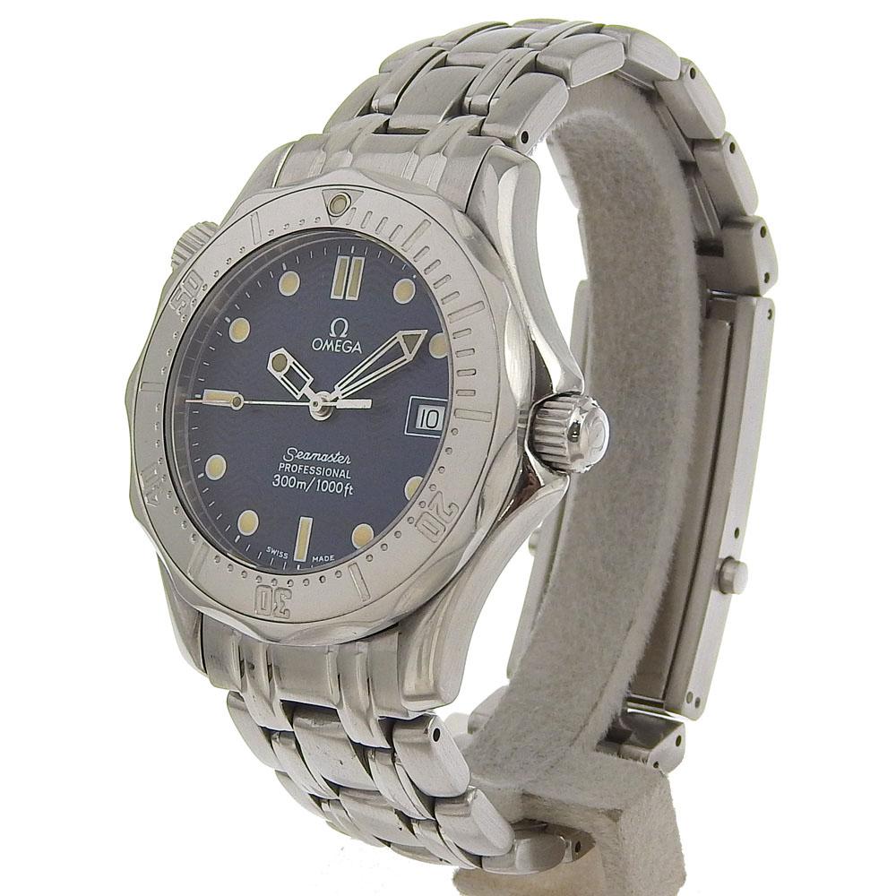 Omega Seamaster 300M Klokker profesjonell NavyDial Rustfritt stål Kvarts Analog visning herre Brukt