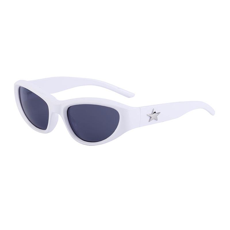 

JYL TS Unisex Small Star-Frame - No-Makeup Sun-Protective Eyewear XH-98039 c-1294 египетский синий