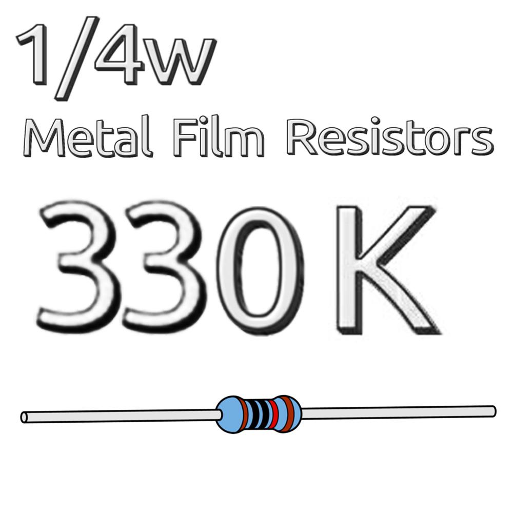 200 bucăți 1/4W .25 wați 1% rezistență cu peliculă metalică 68K 75K 82K 91K 100K 110K 120K 150K 180K 200K 220K 240K 270K 300K 300K 300K 300K 300K 300K 300K 300K