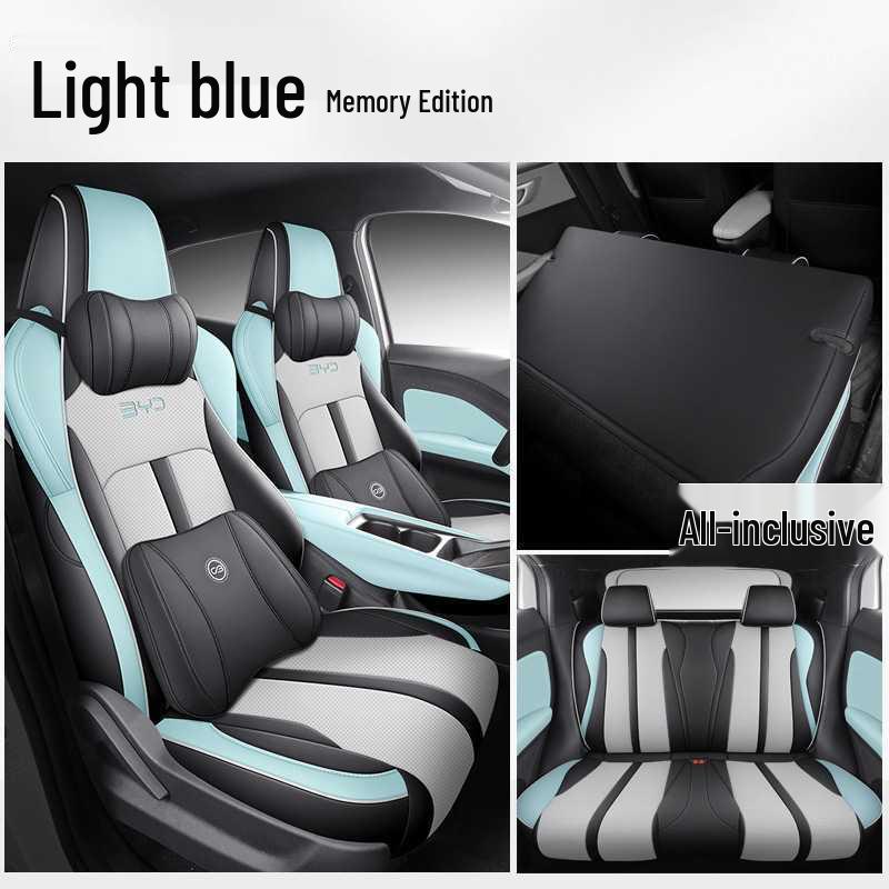 BYD Seagull Car Seat Cover - Full Coverage, Leather, All-Season, Vitality Flying Free Edition