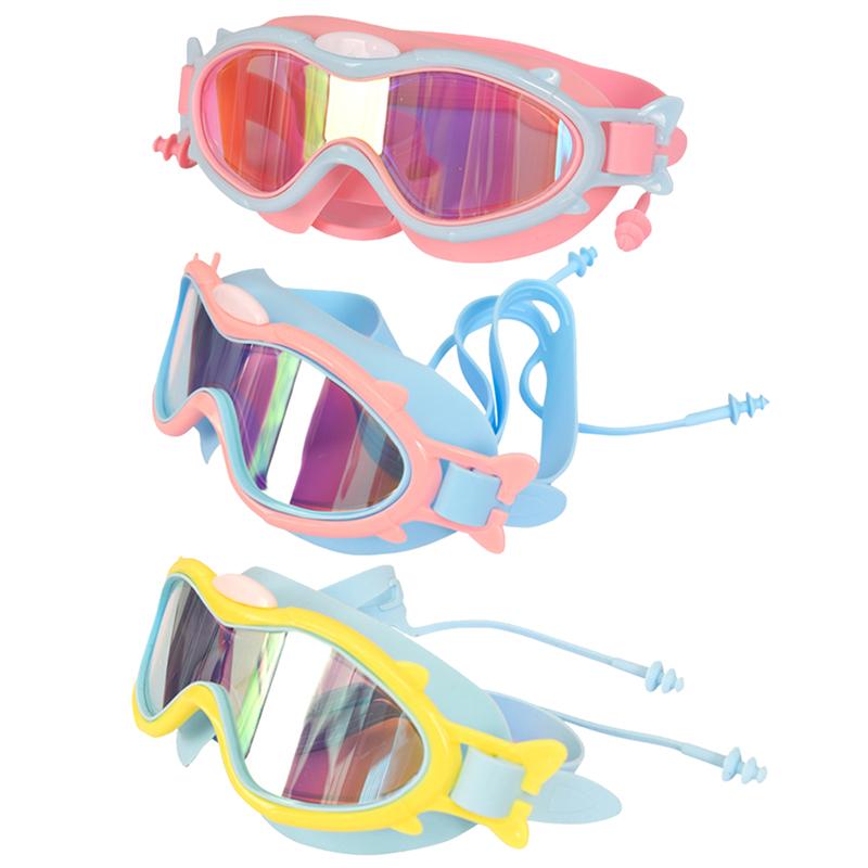 Professional Swimming Goggles Kids Swimming Glasses Diving HD Waterproof Anti-fog UV Protection 4-15 Years Children Swim Eyewear