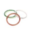 1Pcs Imitation Natural Jade Solid Color Bangles Vintage Palace Simple Glass Bracelet Chinese Style Ancient Jewelry
