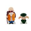8 Pcs/Set Dragon Ball Z Action Figures Mini Small Statue Master Broli Goku Kame Sennin Tien Shinhan Chiaotzu PVC Model Kid Toy