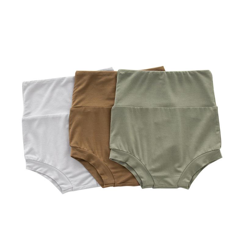 Bamboo Fiber High Waist Infant Summer Shorts