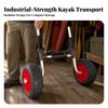 SOT Kayak Scupper Cart Adjustable Trolley Heavy Duty for Paddlers