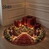 Decorative Floor Mat for Party Christmas 3D Illusion Rug, Black Hole Vortex Visual Effect Mat, Non-Slip Rug Holiday Door Machine Washable Entryway