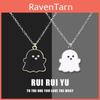 Stylish Ghost Necklace Halloween Gift Alloy Pendant Cartoon Character Suitable For Women Fresh And Sweet Style