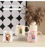 High Value Creative Ceramic Coffee Mug for Women Luxury Home Cafe Cup Exquisite Milk Cup Breakfast Cup Light Luxury