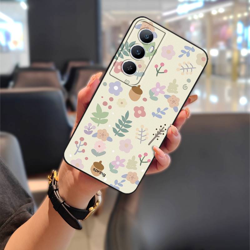 Protective Durable Phone Case For Realme C65 Fashion Design Cute Animals Cartoon Anti-dust Dirt-resistant Soft case TPU