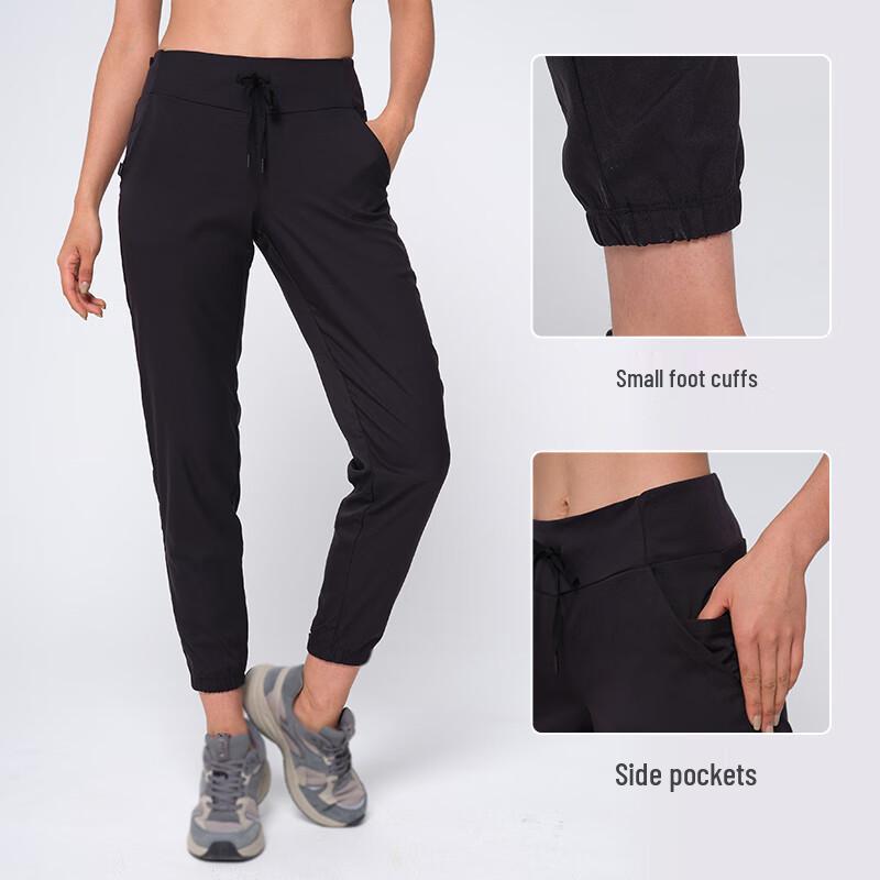 Женские свободные тренировочные брюки с манжетами Decathlon 36