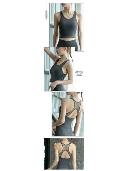 Women's 2025 Spring/Summer High-End Yoga Sports Bra - Professional, Fashionable, Sexy for Outdoor Running & Gym