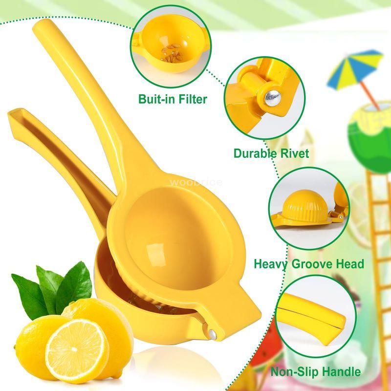1pc, Multifunctional Citrus Juicer - Manual Hand Squeezer for Lemon, Orange, Grape - Kitchen Gadget for Easy Juicing