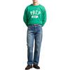 Polo Ralph Lauren Letter Locker geschnitten Rundhalsausschnitt Langarm Sweatshirt Herren sweatshirt Grün 710964980-001