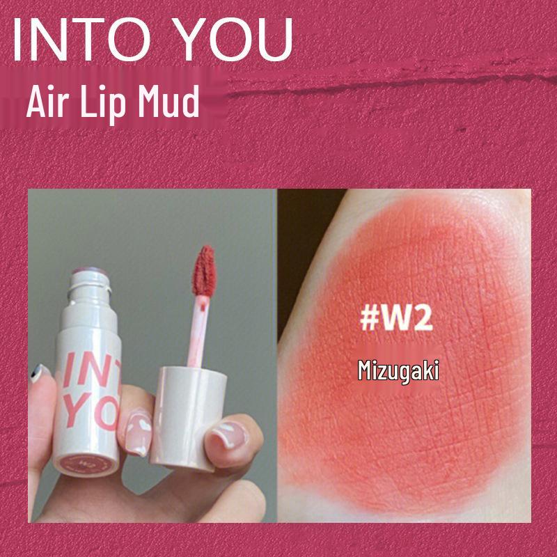 

Intoyou Air Lip Mud: Matte Soft Mist Velvet Lip Gloss Lipstick - Affordable and Student-Friendly.