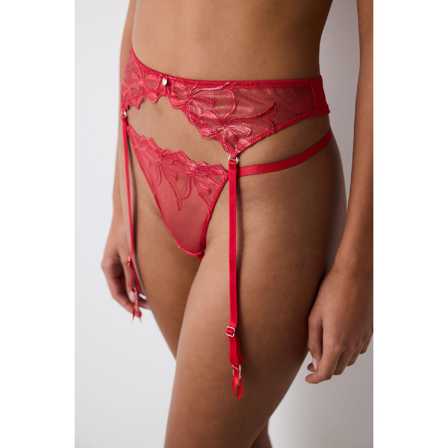 

Bow Red Garter S червоний