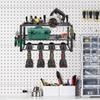Rxakuded Power Tool Storage Cabinet for Power Tools and Iron Tool Multifunctional for Power Tools and Drills Drills, 3-Tier Wall-Mounted Storage,