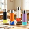 Reusable Silicone Bottle Boot Cup Boot, Fish Scale Pattern Decor, Soft Elastic Water Anti Scratch Accessory Protective Sleeve, Anti-Slip Bottom Cover