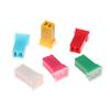 30Pieces/Box Auto Fuses Pal Square Long Foot Plug-In Fuses 20A-60A Square Car Fuse Box Waterproof Sockets