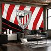 Athletic Bilbao Wall Tapestry Aesthetic Wall Hanging Printed Fabric Blanket Decorative Tapestries for Bedroom Living Room Home Decor