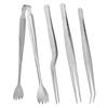 Seedling Transplant Tongs Set 4pcs for Gardening Plant Lowering