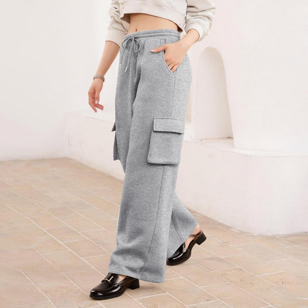 Women's High Waisted Sweatpants Workout Active Joggers Pants Baggy  Bottoms